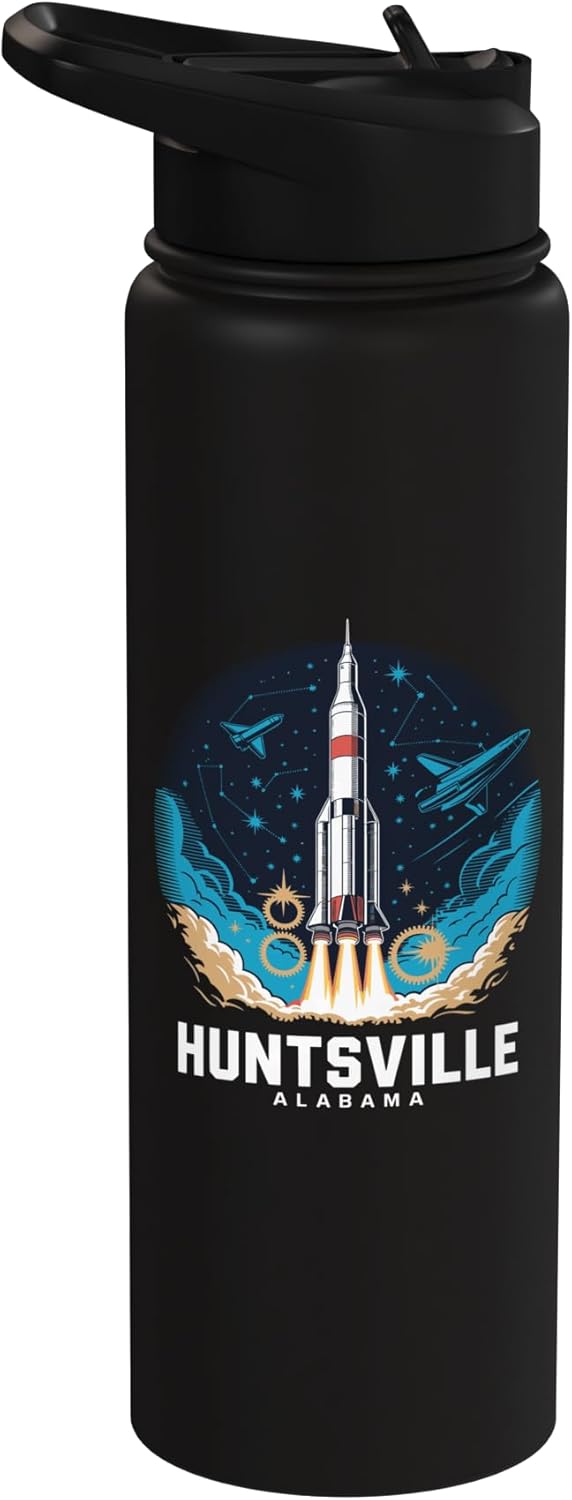 Botella de agua acero inoxidable aislada Huntsville Alabama