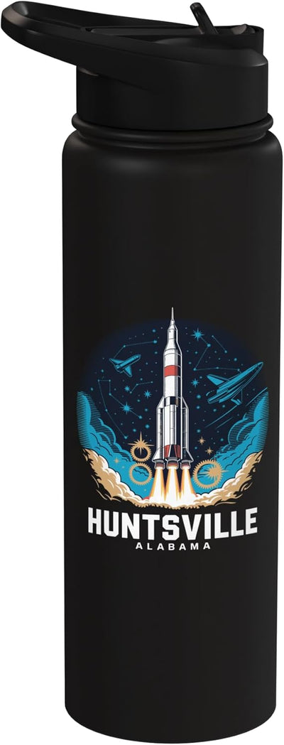 Botella de agua acero inoxidable aislada Huntsville Alabama