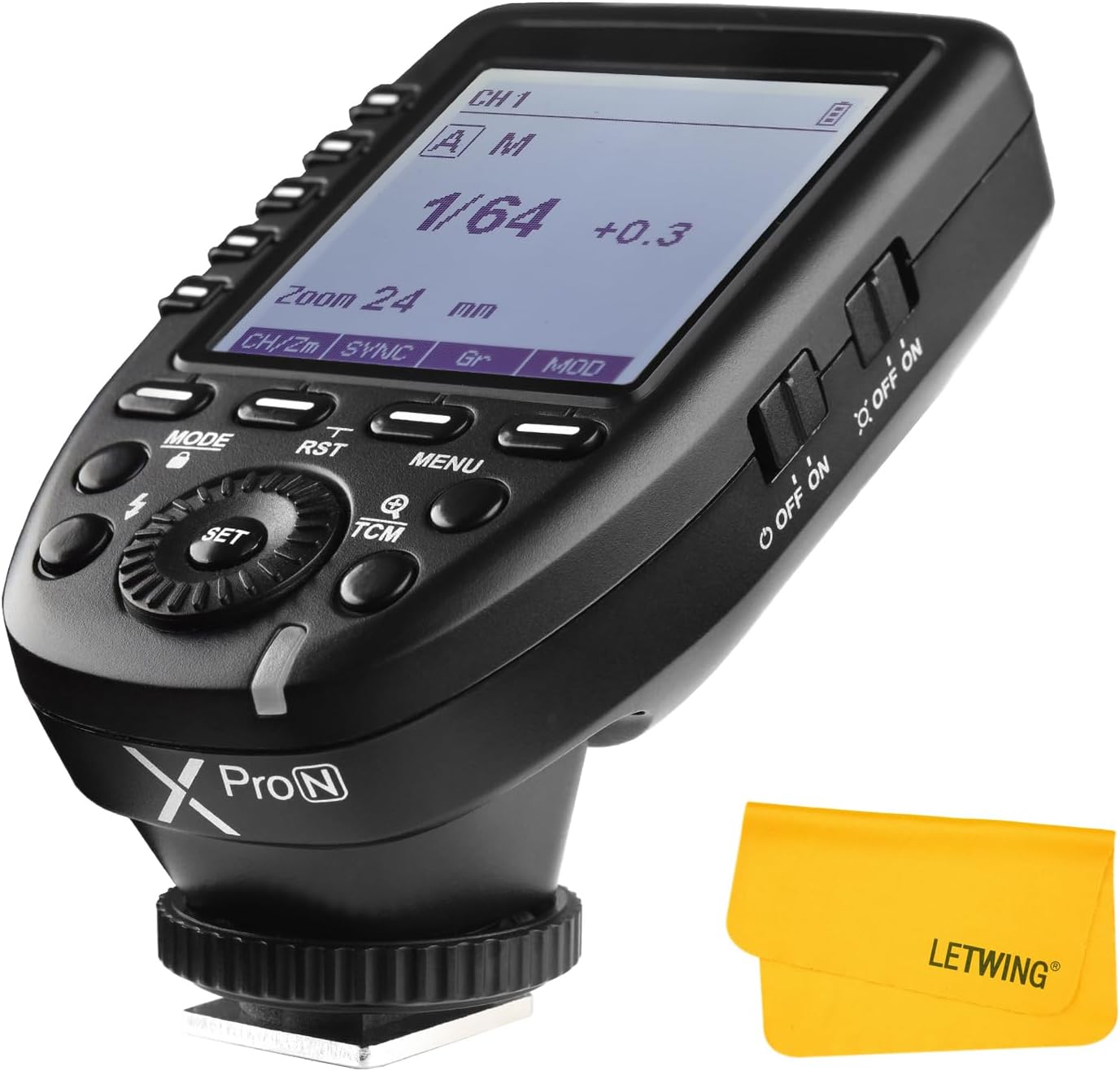 Transmisor disparador flash inalámbrico Nikon 11 func. 16 grupos