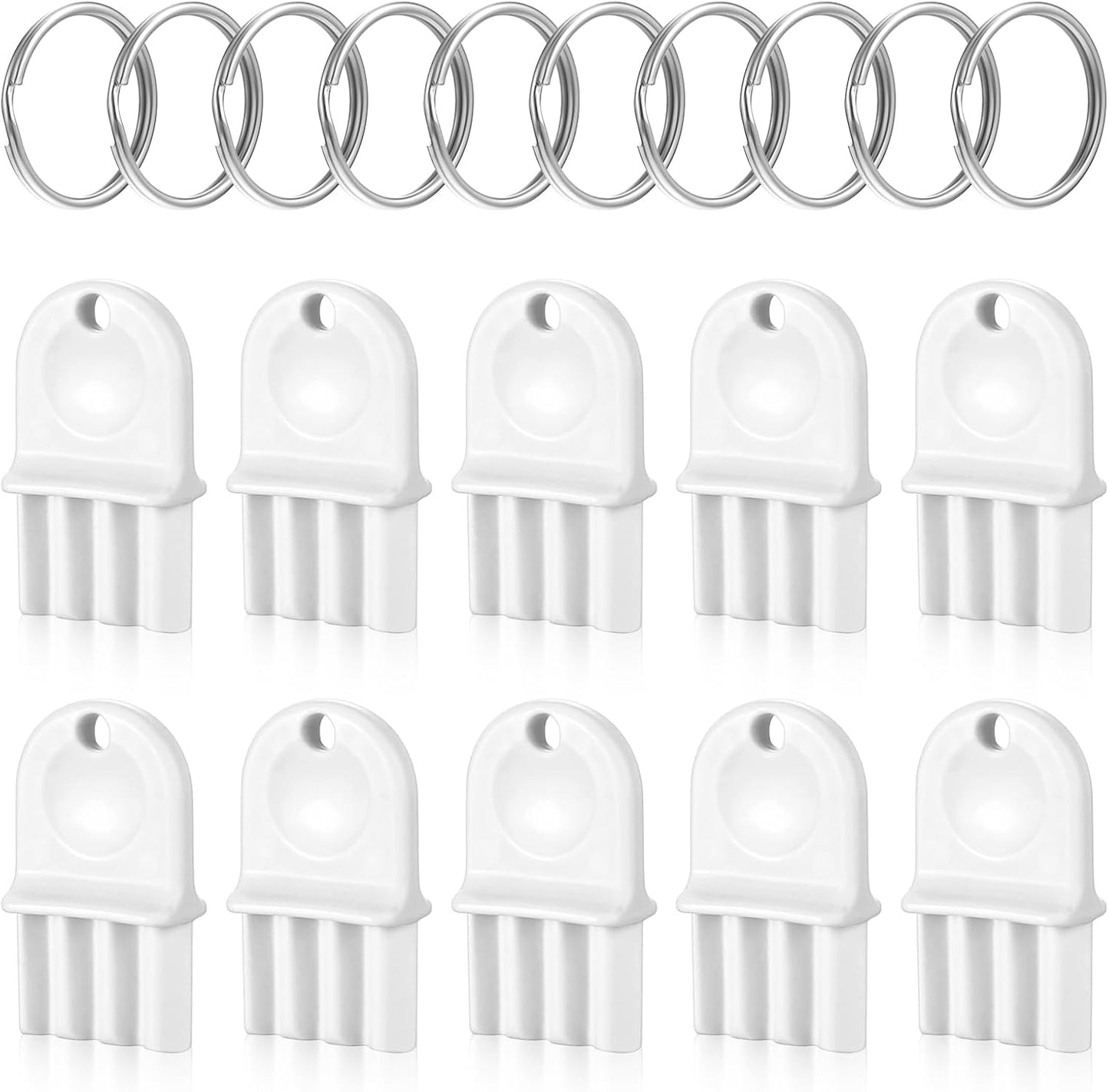 10 Llaves dispensadoras papel higiénico universal