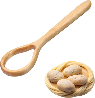 Batidor masa 12pulg madera herramienta masa madre hornear pan