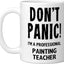 Taza Cerámica para Profesor Blanca