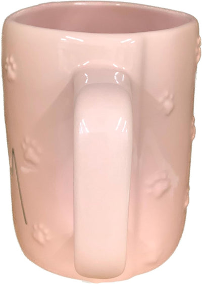 Taza de café con dibujos de patas pink por Rae Dunn