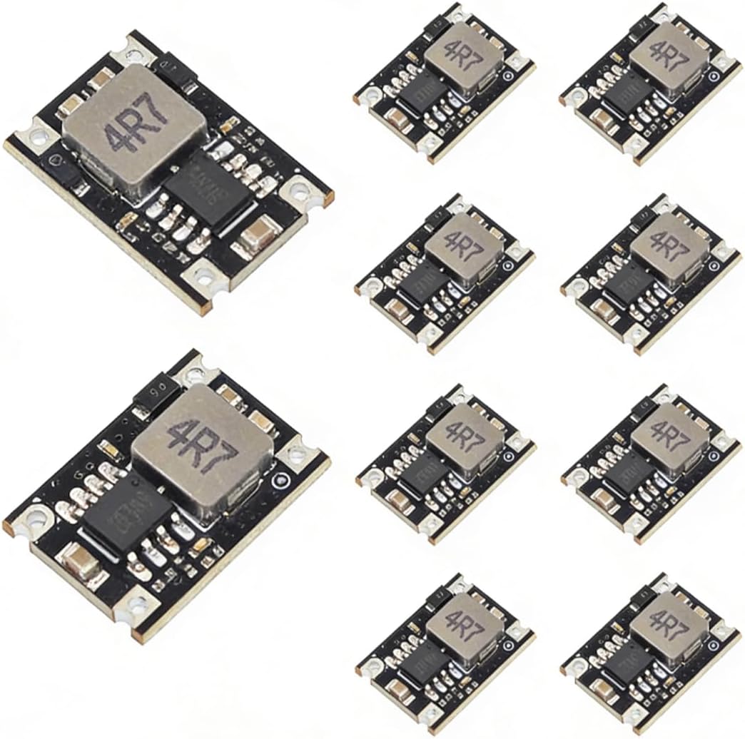 Pack 10 Reguladores Voltaje DC-DC 5-30V a 3.3/5/9/12V