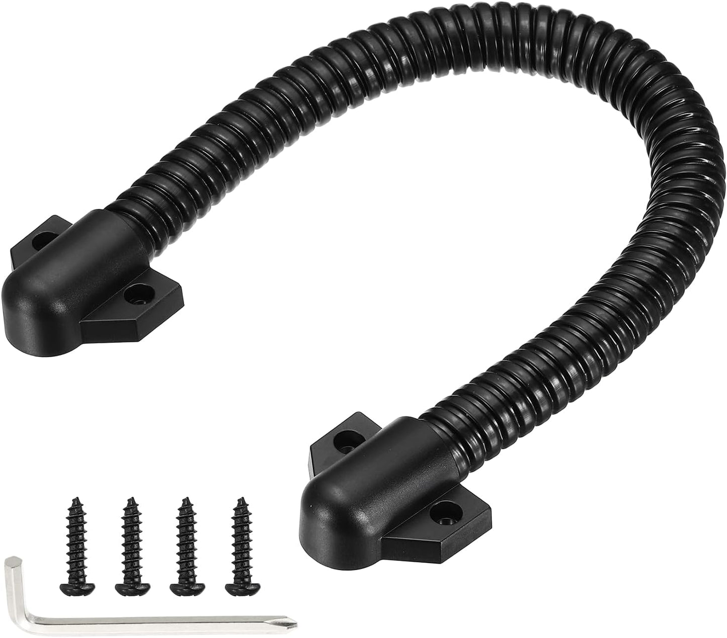 Protectores de puerta para cable con manga flexible acero