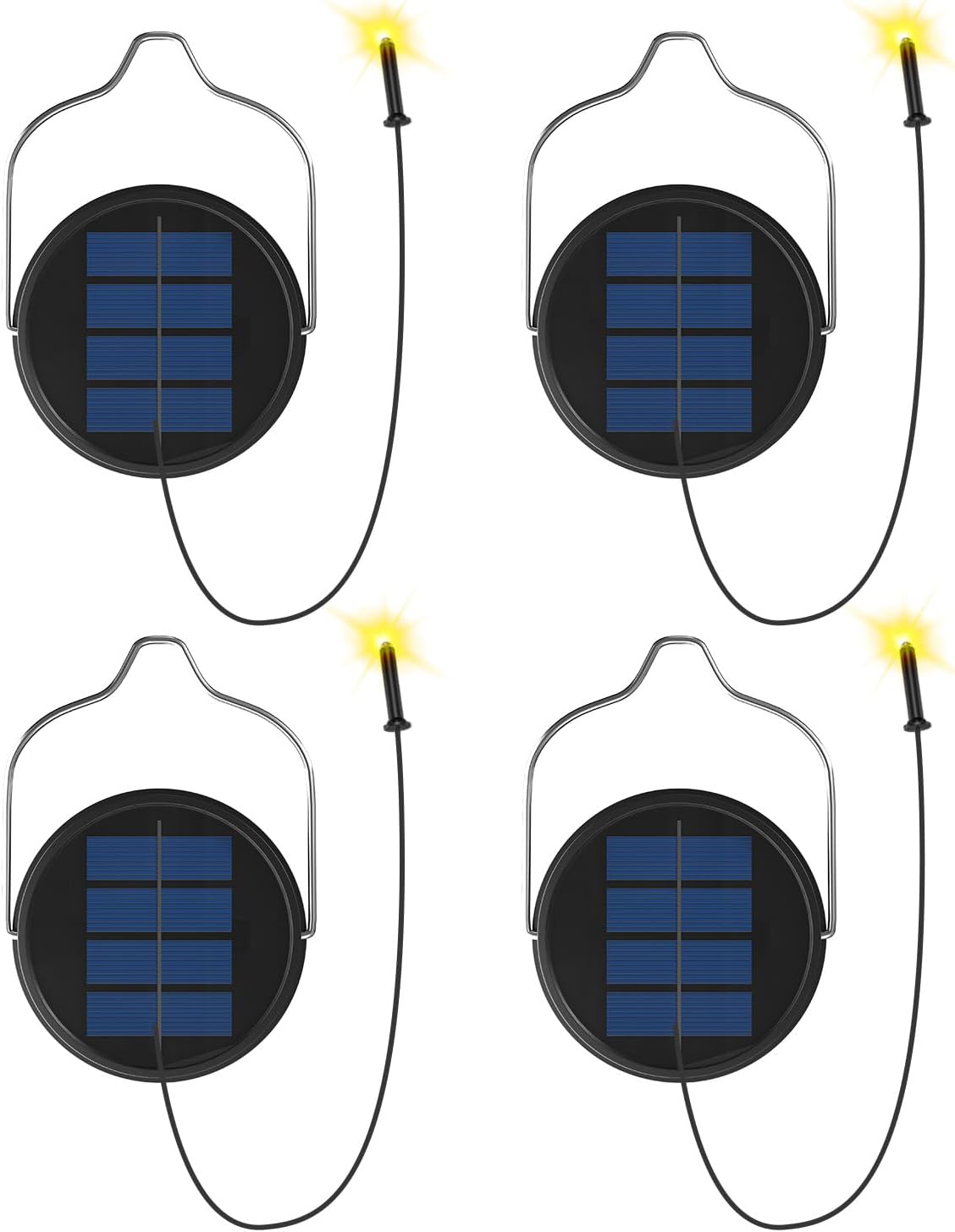Luz solar repuesto IP65 para linterna colgante jardín