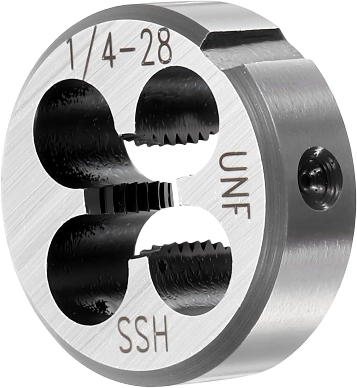 Troquel roscado UNF 1/4-28 acero veloz para inox
