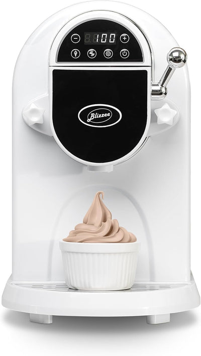 Máquina helado servicio suave comp integrado pantalla LED