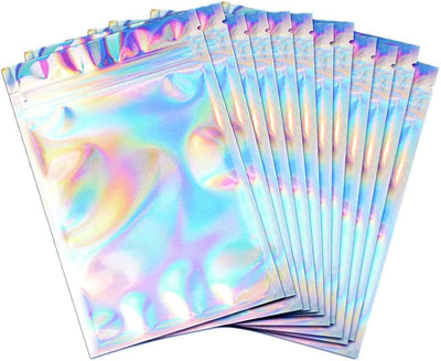 Bolsas plástico resistentes al olor 5x7pulg reutilizables 50uds