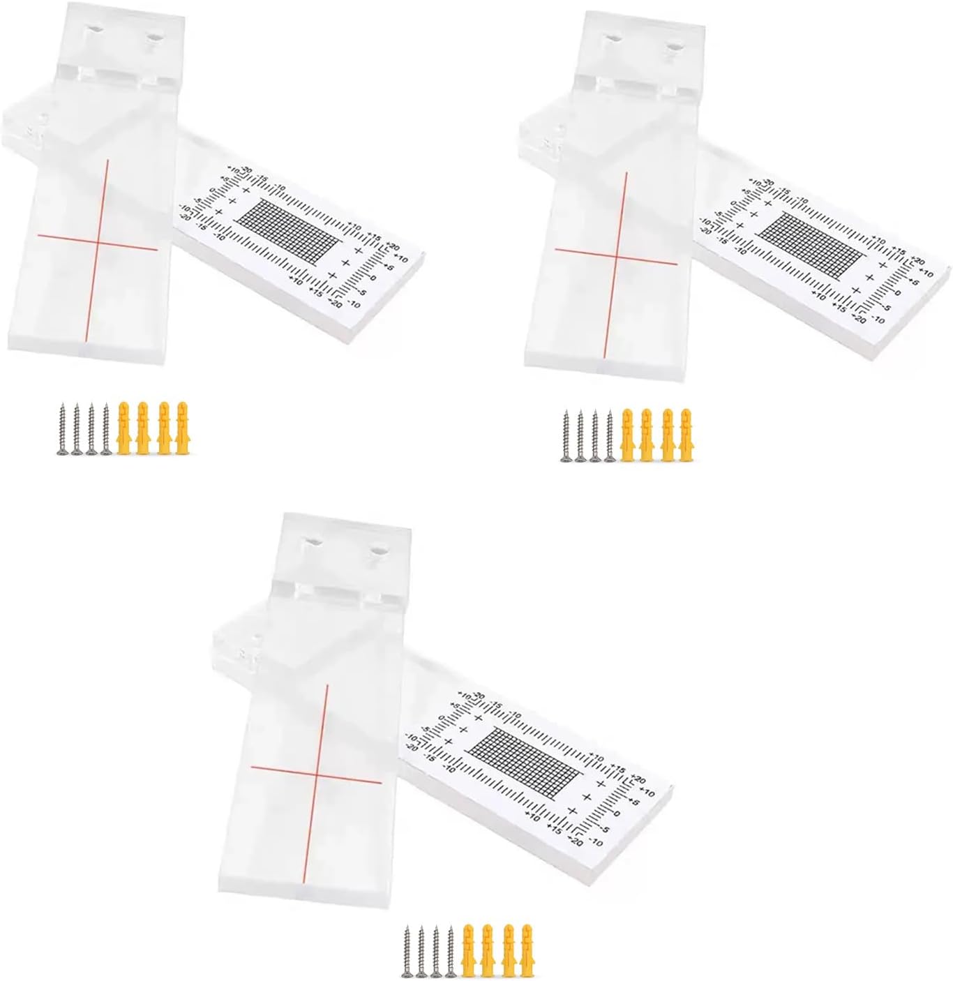 3 Pzas Detector Grietas para Medir y Registrar