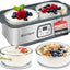 Fabricante de yogur probiótico con recipientes