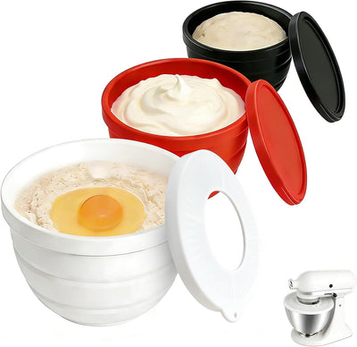 Revestimientos silicona 5qt KitchenAid con tapas y escudo vertido