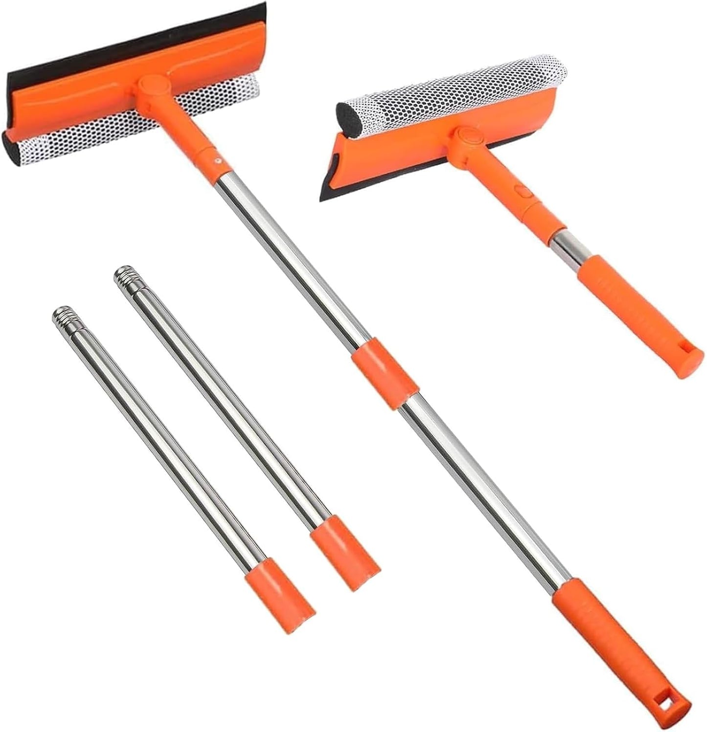 Escobilla ventana 2en1 poste 10-55pulg acero inox