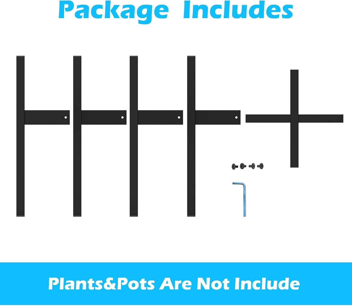 Soporte maceta 10-16pulg metal ajustable negro