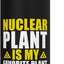 Botella de agua aislada de acero inoxidable ingeniero nuclear