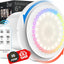 Ventilador baño con luz RGB 6 velocidades motor DC control remoto