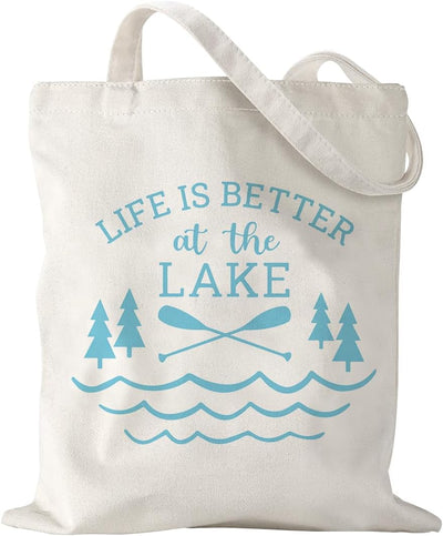 Bolsa de mano de lona para mujer Lake Life