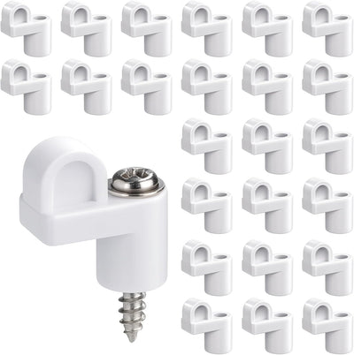 Clip pantalla ventana 3/8pulg comp set 24 resistentes viento