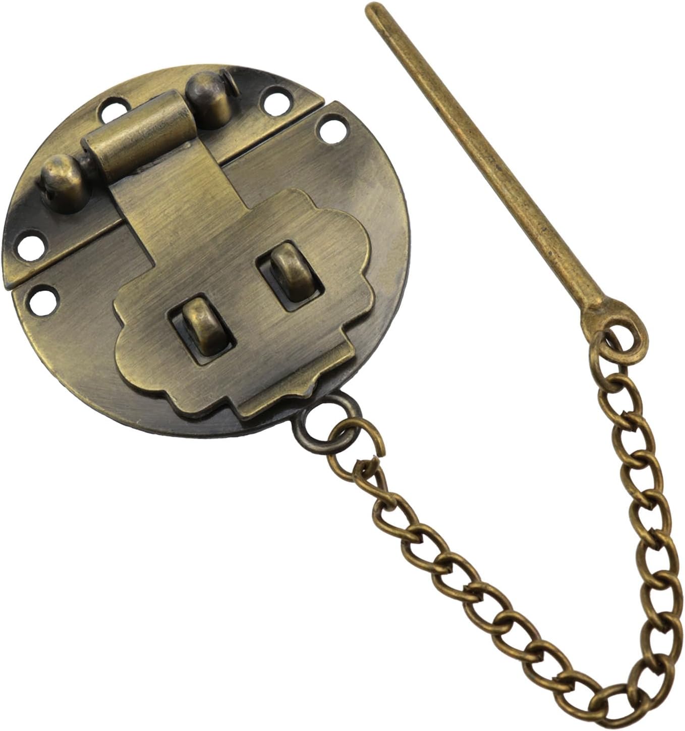 2 Cerraduras Hebilla Bronce Estilo Retro para Cajas