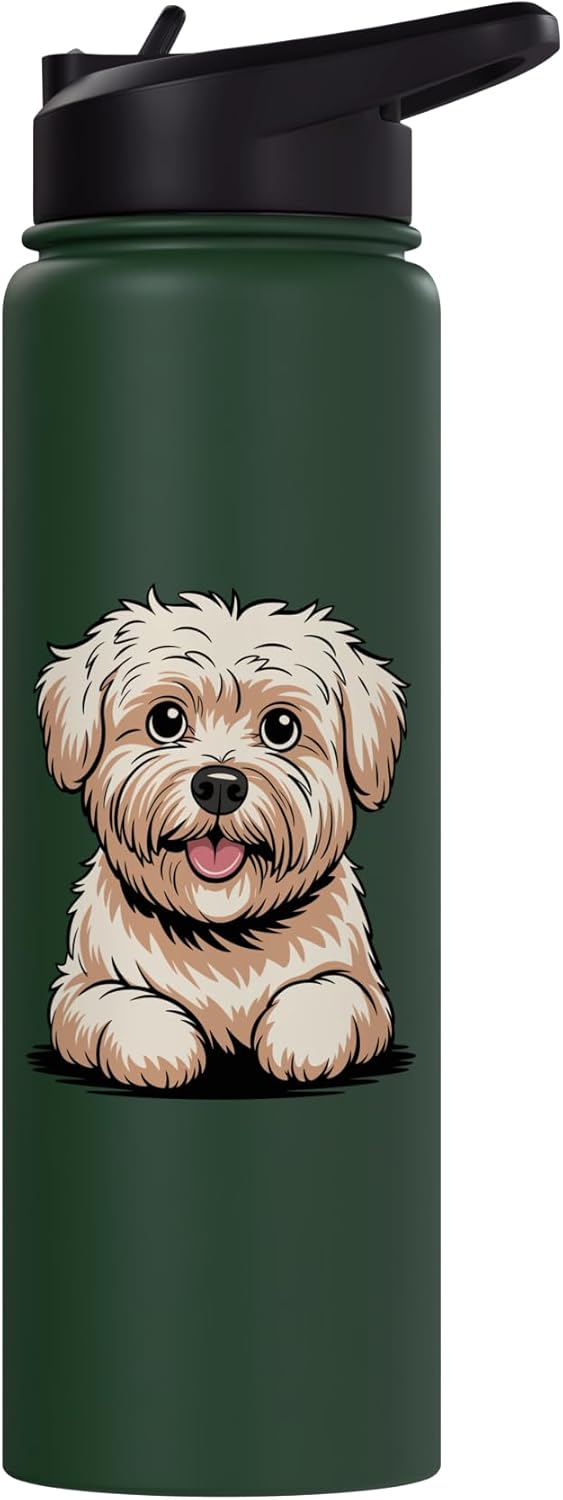 Botella térmica acero inox perro Bichon Frise
