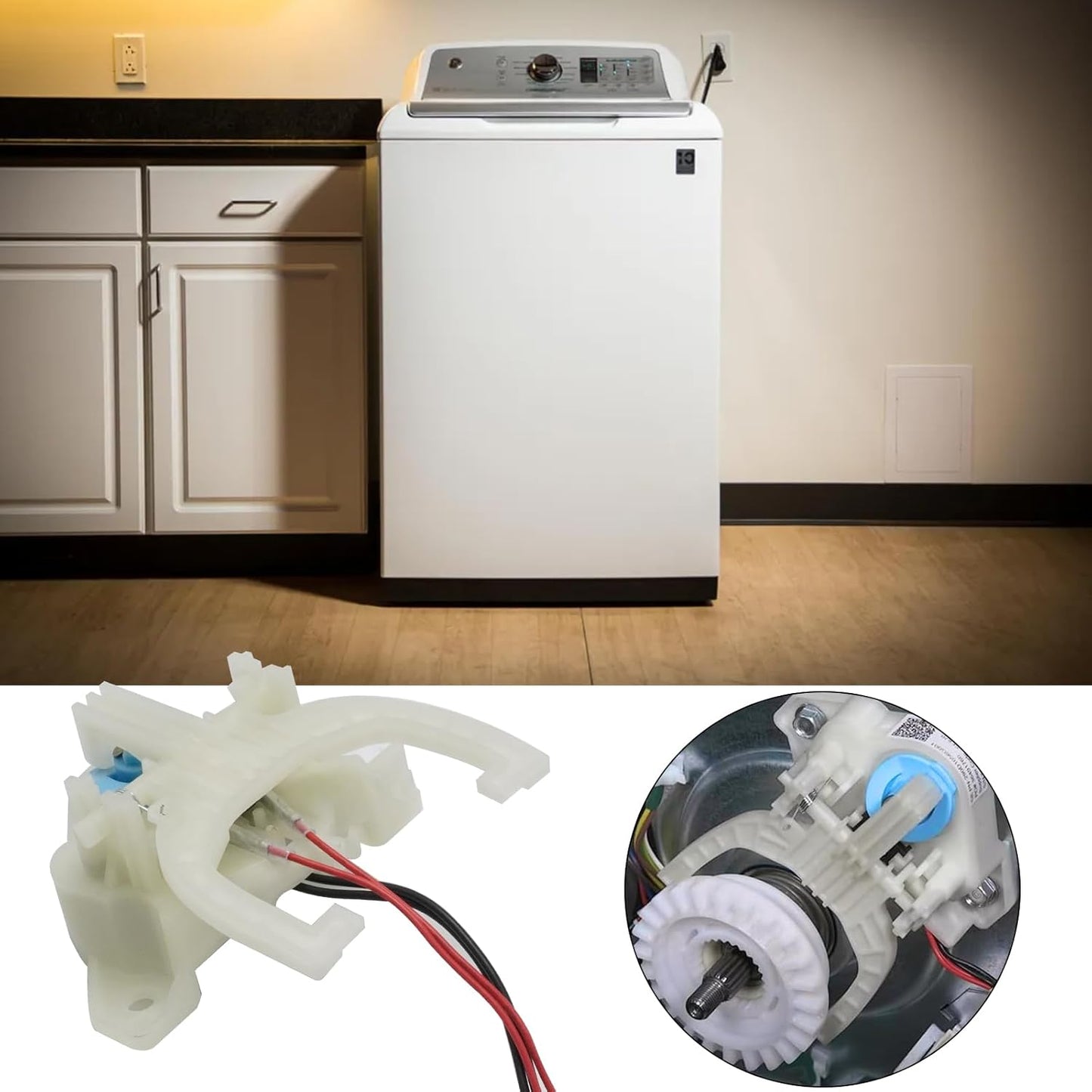 Repuesto actuador cambio lavadora GE Hotpoint