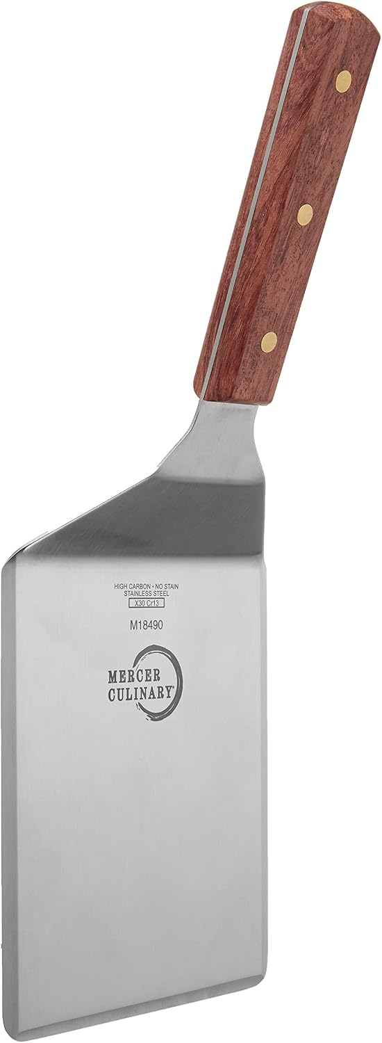 Espátula resistente mango palisandro 6x5pulg