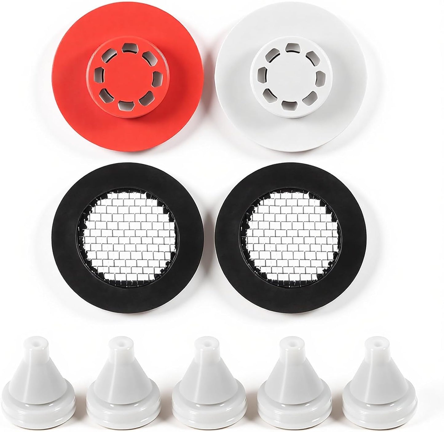Set 9 restrictores flujo ducha 1.8/2.5 GPM ahorro agua