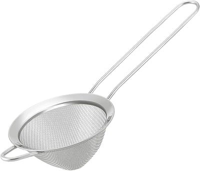 Colador malla fina acero inox para té café matcha