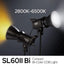 Luz LED bicolor 2800K-6500K estudio Bowens
