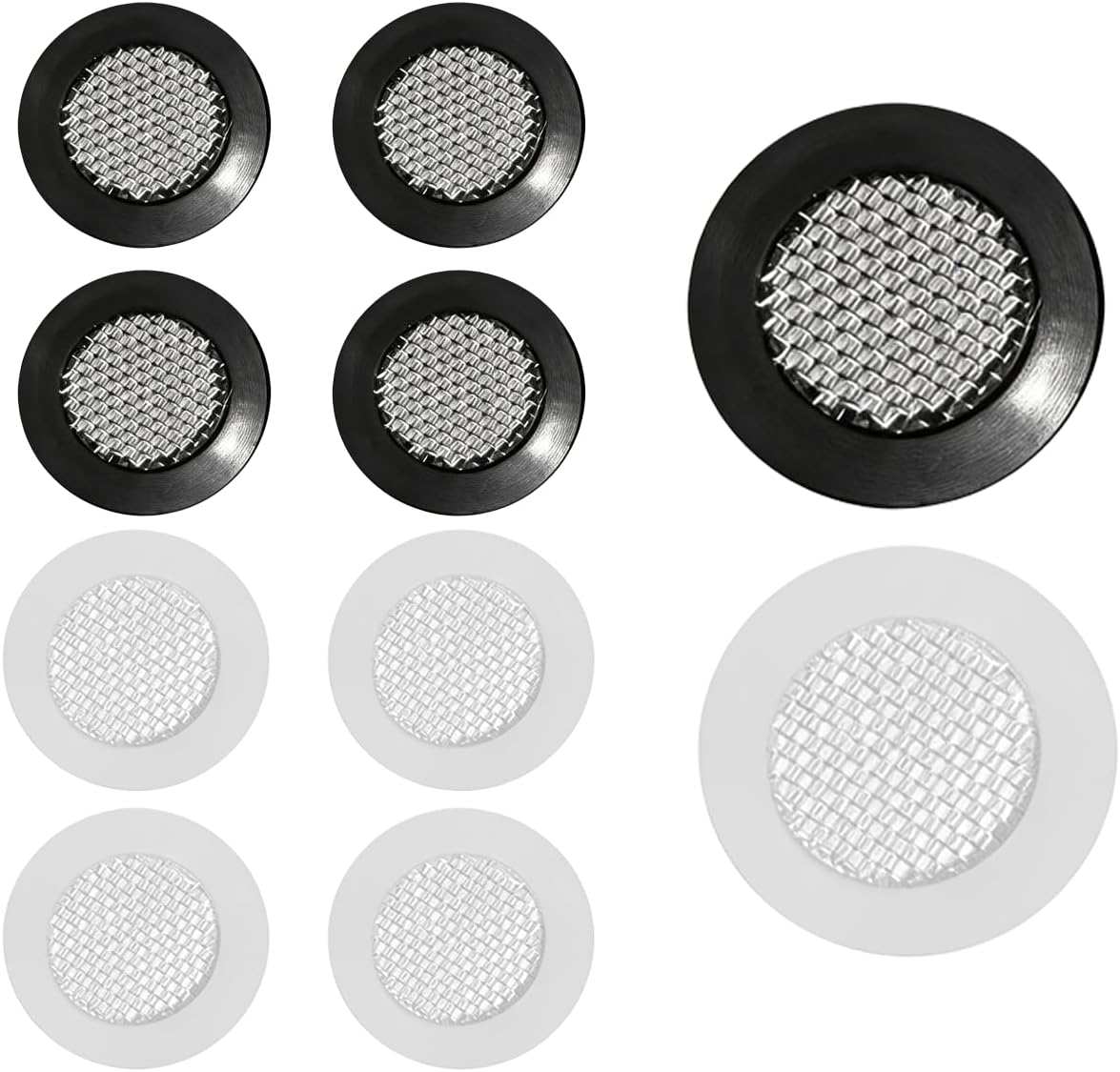 Junta goma ducha con malla alambre 1/2pulg set 10