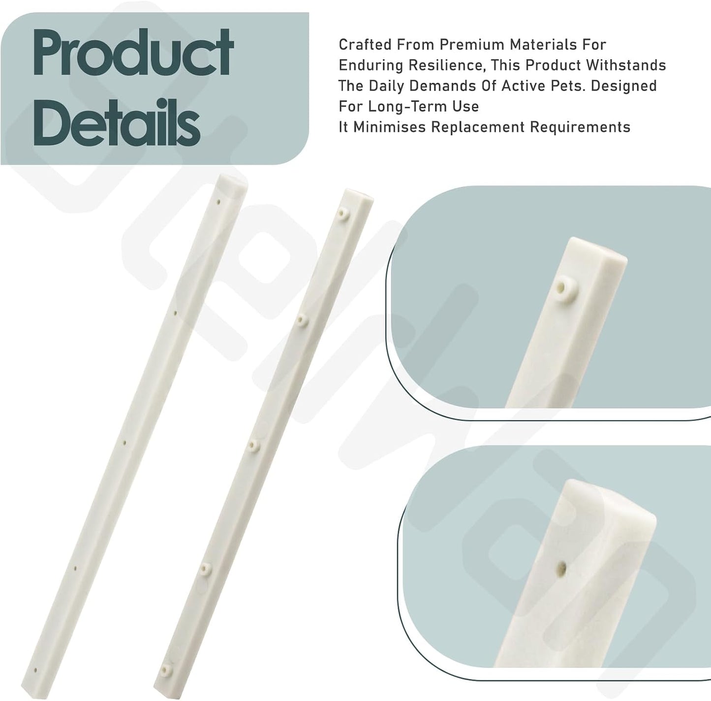 2 Soportes Solapa Puerta Perro PetSafe Tamaño Grande