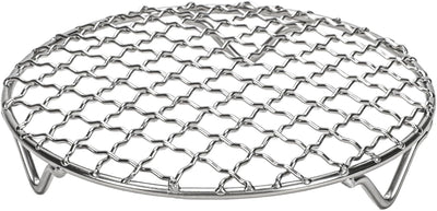 Rejilla cocina acero inox 6pulg para freidora aire horno holandés