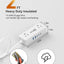 Cable extensión 2ft con protector sobretensiones 4 tomas 5 USB