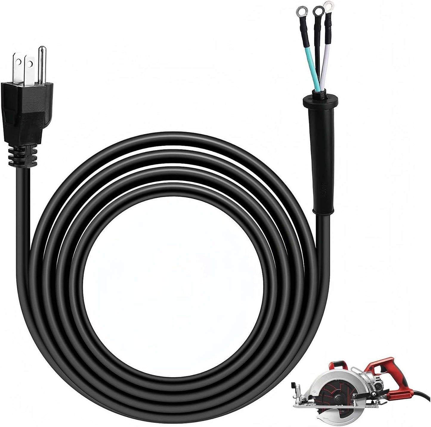 Cable alimentación sierra circular comp SKILSAW SPT77W y similares