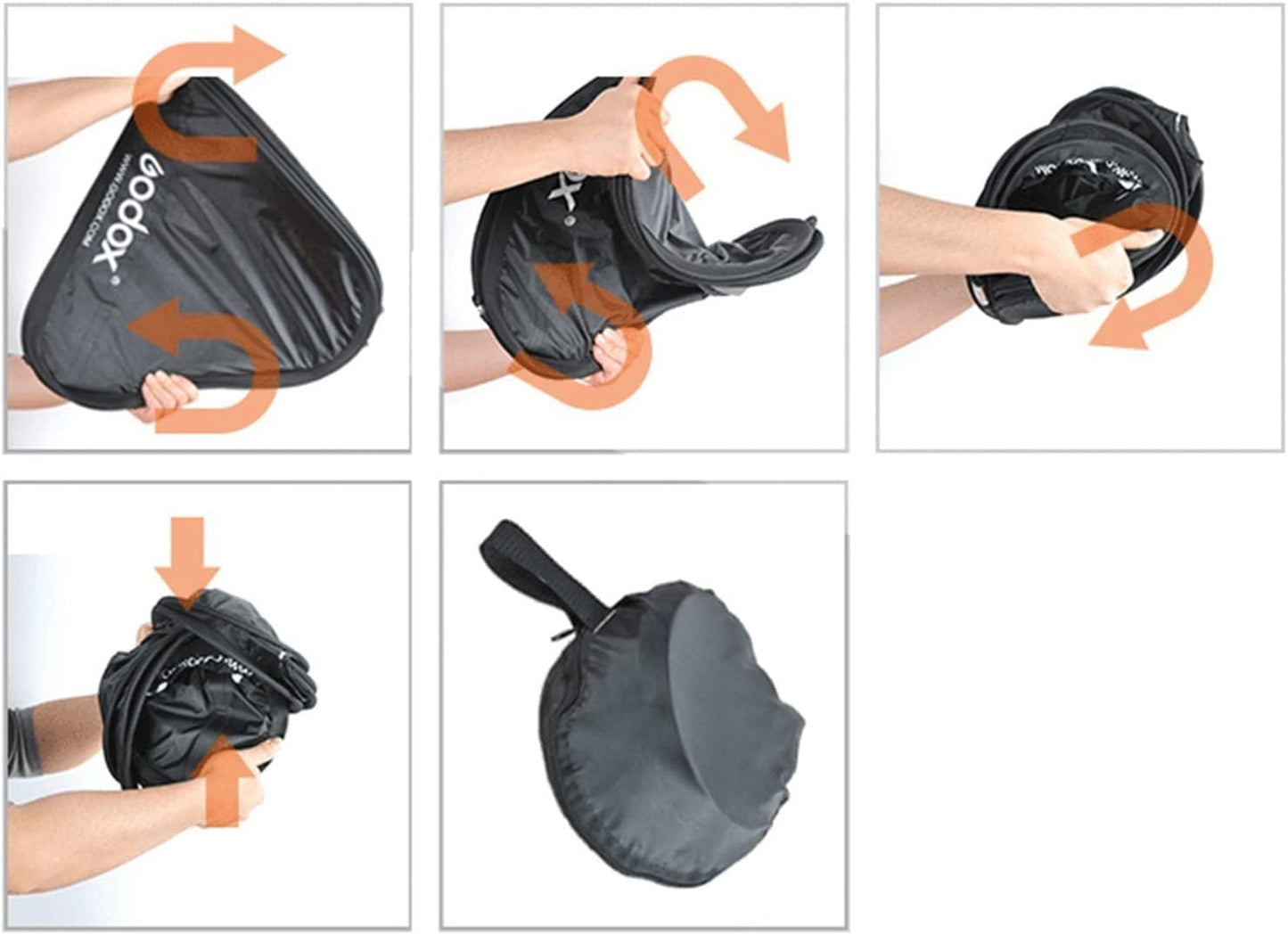 Kit softbox 19.7pulg compat con Bowens Elinchrom para flash