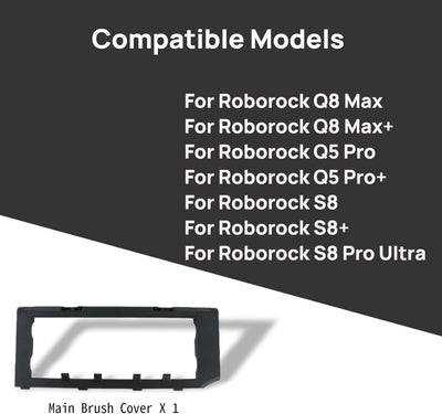 Funda repuesto cepillo principal aspiradora Roborock Q8 Max Q5 Pro