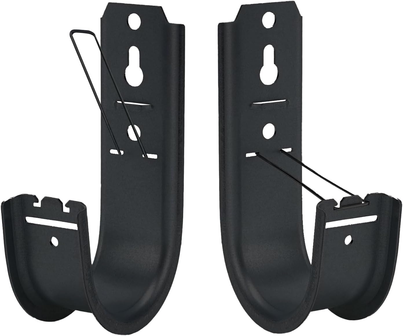 Pack 25 ganchos acero galvanizado 2pulg clips pared