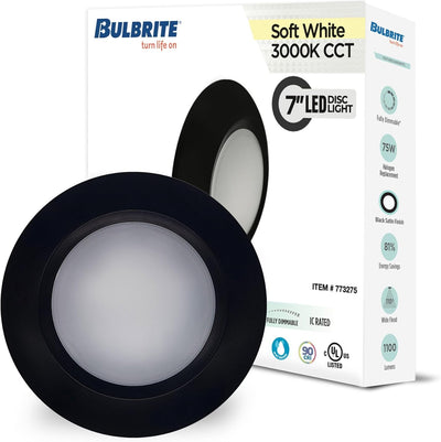 Lámpara LED techo empotrado 7pulg 14W blanco cálido