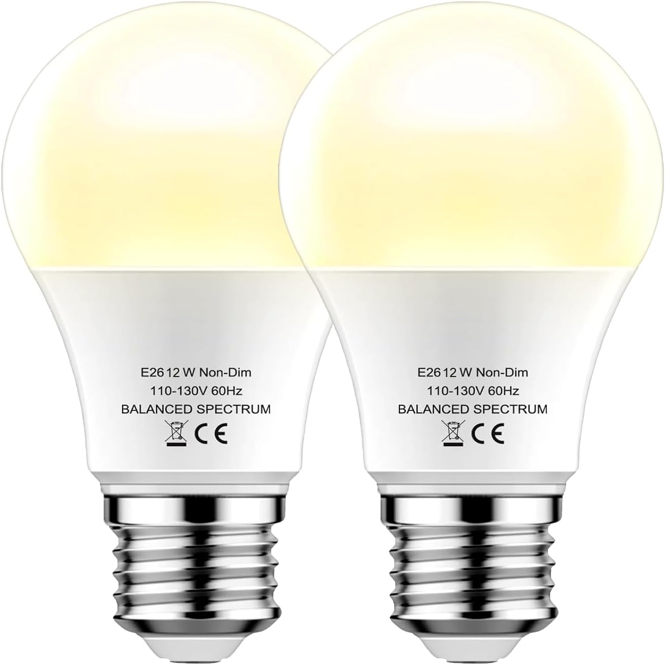 Bombilla LED cultivo A19 E26 12W espectro completo para plantas