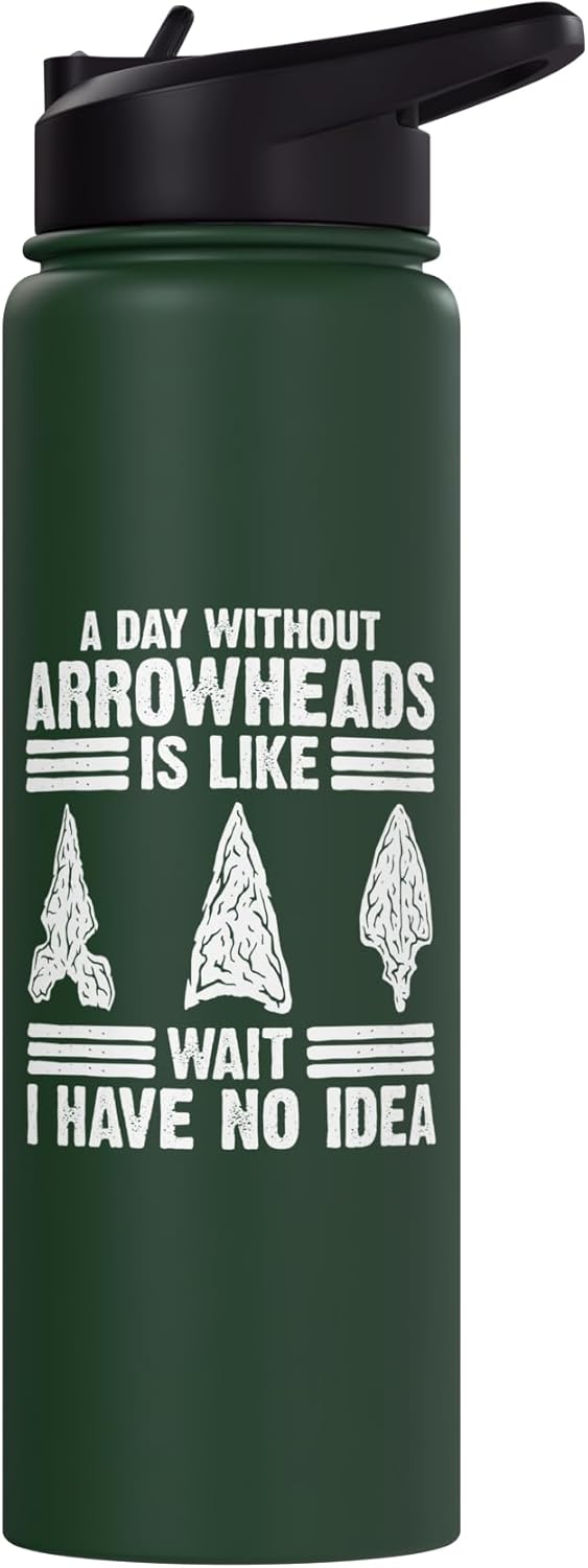 Botella de agua aislada de acero inoxidable Arrowhead