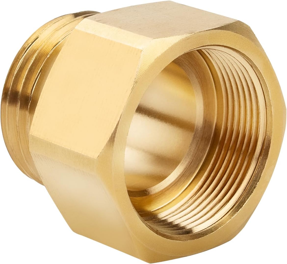 Adaptador babero manguera rosca 1-1/16 a 3/4 GHT