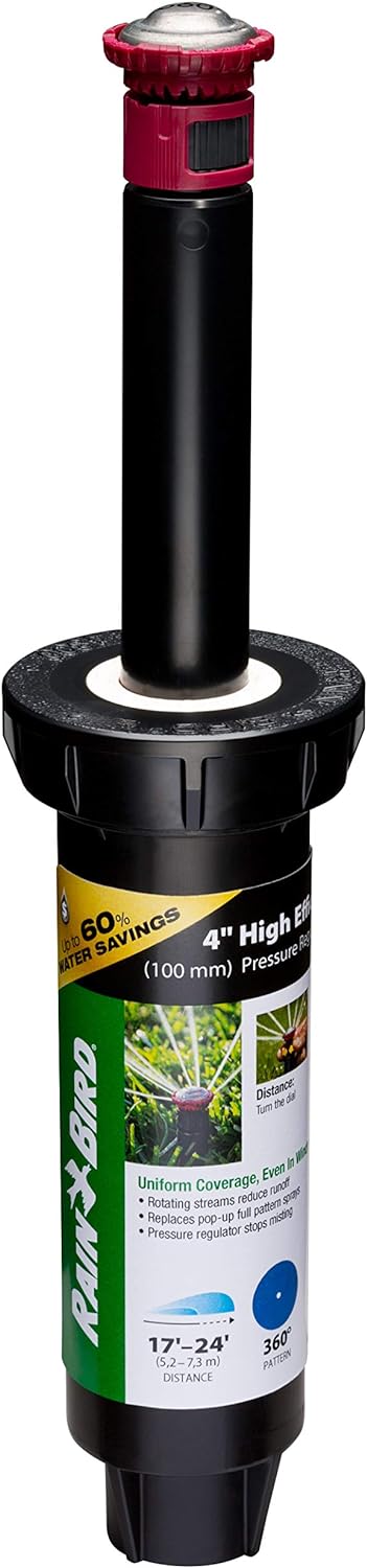 Aspersor giratorio profesional 360° 17-24pies 4pulg