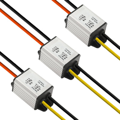 Convertidores 12V a 5V CC para automóvil impermeable 6.3-22V