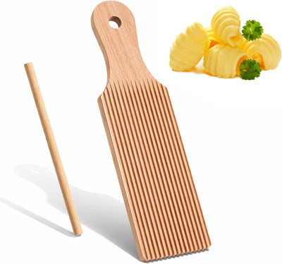 Tabla y rodillo para ñoquis y ravioles máquina sellos pasta