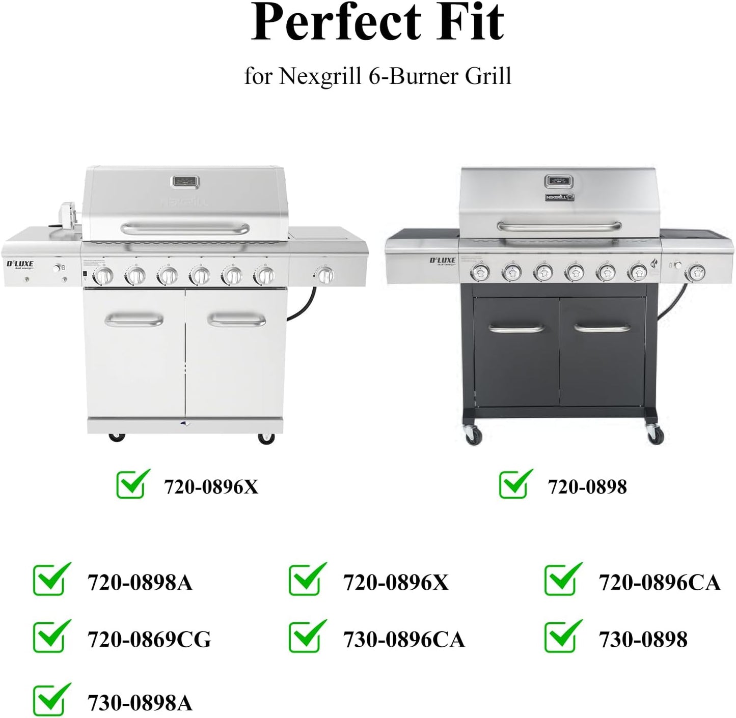 Rejillas parrilla Nexgrill acero porcelánico