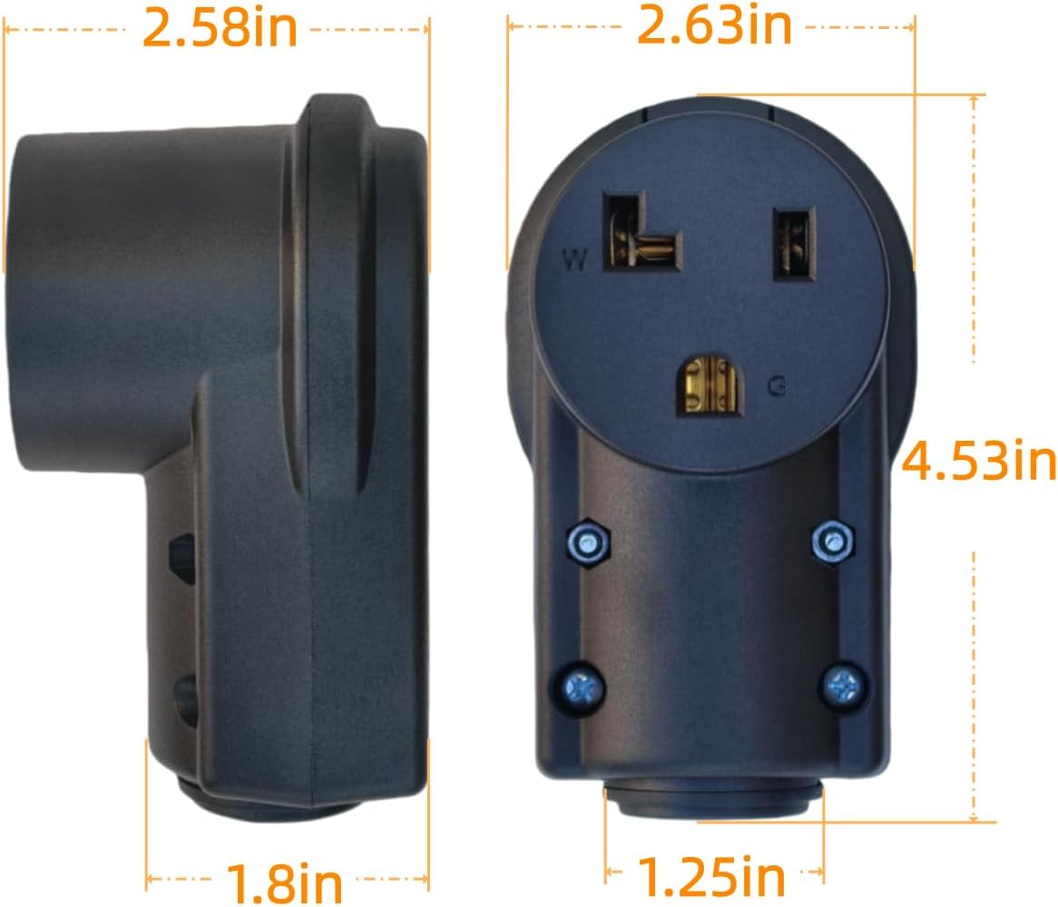 Receptáculo NEMA 5-30R 30A 125V enchufe hembra industrial