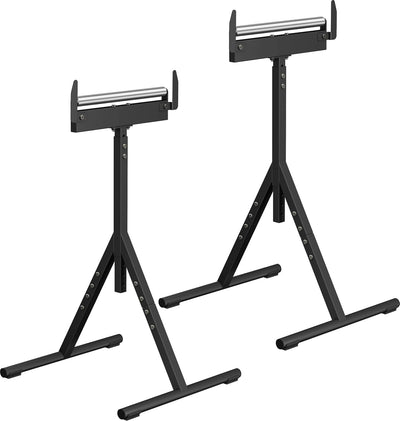 2en1 Soporte Rollo Madera 260LB 29-42pulg Negro