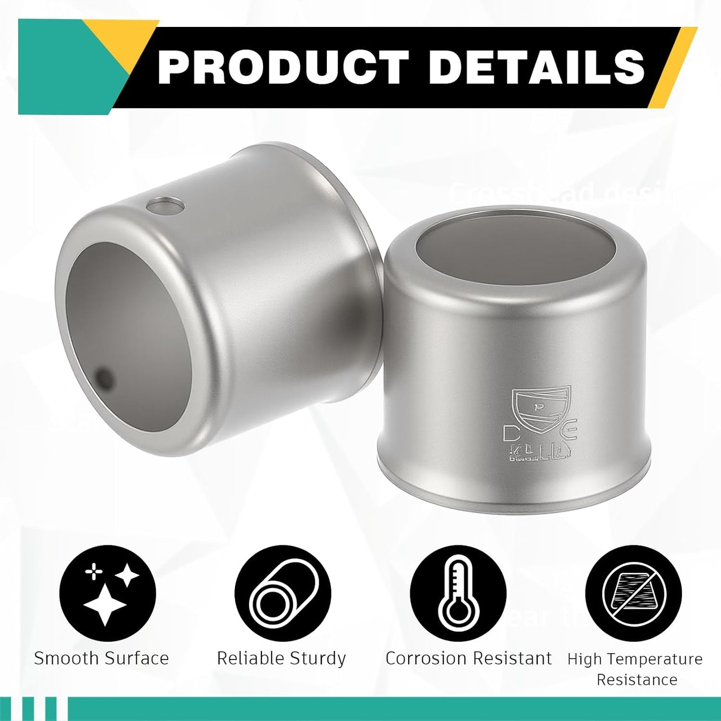 200 Accesorios PEX 1pulg Acero Inox Repuesto