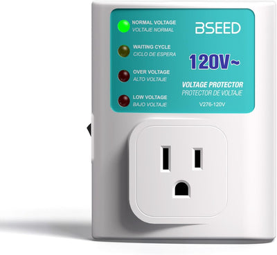 Protector sobretensiones salida única para refrigerador lavadora TV