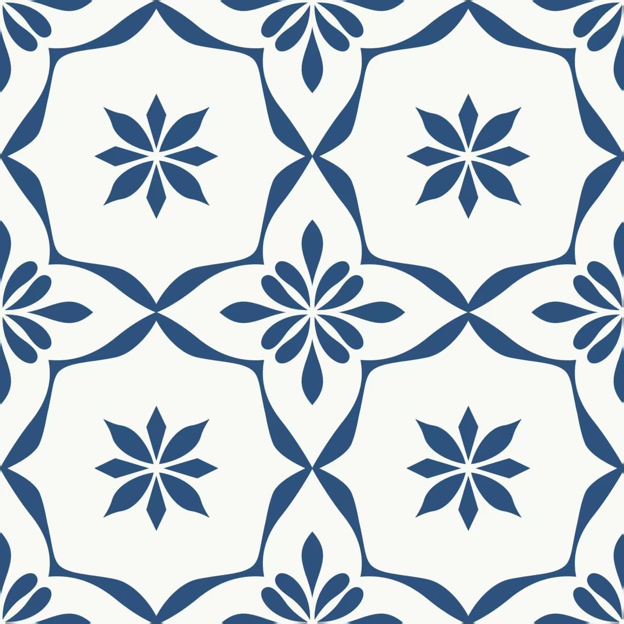20 Azulejos Suelo Autoadhesivos 7.9x7.9pulg Baño Cocina Antiderrap